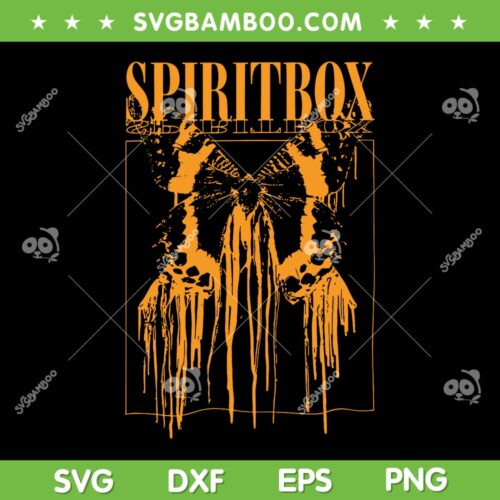 Spiritbox SVG PNG, Canadian Heavy Metal Band SVG, Canadian Band Spiritbox DXF SVG PNG EPS