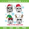Star Wars Christmas Santa Hat SVG PNG, Come To The Merry Side SVG, Darth Vader Santa Hat DXF SVG PNG EPS