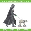 Star Wars Darth Vader ATAT Walker SVG, Darth Vader Star Wars SVG, Anakin Skywalker DXF SVG PNG EPS Star Wars Darth Vader ATAT Walker SVG, Darth Vader Star Wars SVG, Anakin Skywalker DXF SVG PNG EPS