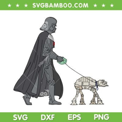 Star Wars Darth Vader ATAT Walker SVG, Darth Vader Star Wars SVG, Anakin Skywalker DXF SVG PNG EPS Star Wars Darth Vader ATAT Walker SVG, Darth Vader Star Wars SVG, Anakin Skywalker DXF SVG PNG EPS