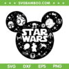 Star Wars Disney Mouse Ear SVG PNG, Mickey Mouse Ear Star Wars Characters SVG, Mickey Star Wars DXF SVG PNG EPS Star Wars Disney Mouse Ear SVG PNG, Mickey Mouse Ear Star Wars Characters SVG, Mickey Star Wars DXF SVG PNG EPS