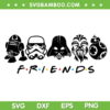 Star Wars Friends SVG PNG, Star Wars Squad Goals SVG, Best Friends DXF SVG PNG EPS