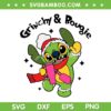 Stitch Grinch Bougie Christmas SVG PNG, Stitch Cup And Bag Bougie SVG, Grinchy And Bougie DXF SVG PNG EPS