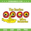 The Beatles Yellow Submarine SVG PNG, Rock Band The Beatles SVG, Yellow Submarine Album Logo DXF SVG PNG EPS