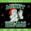 Merry Rizzmas Santa SVG PNG, Merry Santa Christmas SVG, Cute Santa Claus DXF SVG PNG EPS