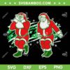 Santa Griddy Ugly Christmas SVG PNG, Santa Claus Griddy Dance SVG, Funny Santa Christmas DXF SVG PNG EPS