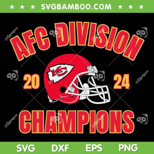 Chiefs AFC Championship SVG PNG, Kansas City Chiefs Champions SVG, Chiefs Super Bowl DXF SVG PNG EPS