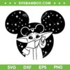 Baby Ears Family Trip SVG PNG, Family Vacation Trip SVG, Disney Baby Yoda DXF SVG PNG EPS