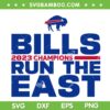 Bills 2023 Champions Run the East SVG, Buffalo Bills Afc East Champions SVG, AFC 2023 Champs DXF SVG PNG EPS Bills 2023 Champions Run the East SVG, Buffalo Bills Afc East Champions SVG, AFC 2023 Champs DXF SVG PNG EPS