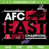 Bills Afc East Champions SVG PNG, Afc East Champs 2023 SVG, Buffalo Bills Championship DXF SVG PNG EPS