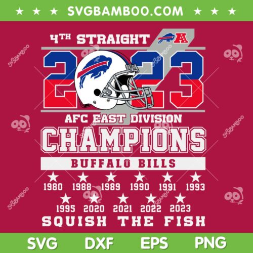 Bills Afc East Champions SVG, Buffalo Bills 2023 Champions SVG PNG, Bills Squish The Fish DXF SVG PNG EPS Bills Afc East Champions SVG, Buffalo Bills 2023 Champions SVG PNG, Bills Squish The Fish DXF SVG PNG EPS