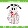 Boojee Valentine Stanley Tumbler SVG PNG, Funny Ghost Valentine Bougie SVG, Boo Jee Ghost DXF SVG PNG EPS