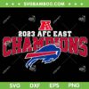 Buffalo Bills Afc East Champions SVG, Bills AFC Champions 2023 SVG, Football Teams Buffalo Bills DXF SVG PNG EPS