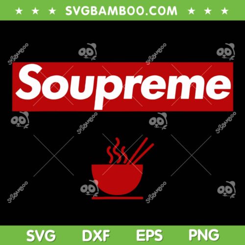 Charles Soupreme SVG PNG, Funny Soupreme Logo SVG, Soupreme Red Logo DXF SVG PNG EPS