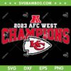Chiefs 2023 AFC West Champions SVG PNG, AFC West Champs 2023 SVG, Chiefs AFC Champions DXF SVG PNG EPS Chiefs 2023 AFC West Champions SVG PNG, AFC West Champs 2023 SVG, Chiefs AFC Champions DXF SVG PNG EPS