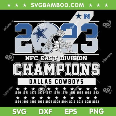 Cowboys Nfc East Champions SVG, 2023 Dallas Cowboy Division Champions SVG, Cowboys Football Champs DXF SVG PNG EPS Cowboys Nfc East Champions SVG, 2023 Dallas Cowboy Division Champions SVG, Cowboys Football Champs DXF SVG PNG EPS