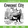 Crescent City Postal Service SVG PNG, Messenger Otter Crescent City SVG, Affordable Rates Reliable DXF SVG PNG EPS