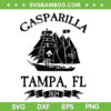 Gasparilla Tampa FL 2024 SVG PNG, Gasparilla Pirate Souvenir SVG, Tampa Pirate DXF SVG PNG EPS