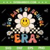 Groovy 100 Days Of School Era SVG PNG, Flower 100th Day Teachers Kids SVG, Teaching Life Back To School DXF SVG PNG EPS Groovy 100 Days Of School Era SVG PNG, Flower 100th Day Teachers Kids SVG, Teaching Life Back To School DXF SVG PNG EPS