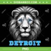 Head Of Lion Detroit PNG, Lions With Blue Eyes Football Fan PNG, Detroit Lions PNG Head Of Lion Detroit PNG, Lions With Blue Eyes Football Fan PNG, Detroit Lions PNG