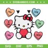 Hello Kitty Candy Heart SVG PNG, Sanrio Friends Valentine Day SVG, Kitty Valentine Hearts DXF SVG PNG EPS Hello Kitty Candy Heart SVG PNG, Sanrio Friends Valentine Day SVG, Kitty Valentine Hearts DXF SVG PNG EPS