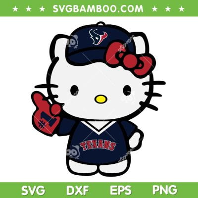 Houston Texans Hello Kitty SVG PNG, Texans Baseball Number 1 SVG, Disney Texans Baseball DXF SVG PNG EPS Houston Texans Hello Kitty SVG PNG, Texans Baseball Number 1 SVG, Disney Texans Baseball DXF SVG PNG EPS