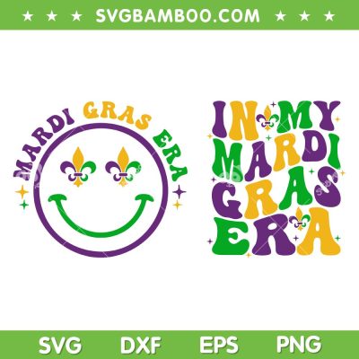 In My Mardi Gras Era SVG PNG, Mardi Gras Era Smiley Face SVG, Retro Mardi Gras DXF SVG PNG EPS In My Mardi Gras Era SVG PNG, Mardi Gras Era Smiley Face SVG, Retro Mardi Gras DXF SVG PNG EPS
