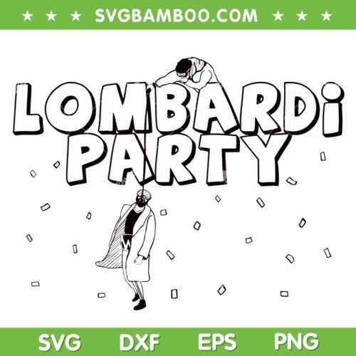 Kansas City Chiefs Party Pour SVG PNG, Lombardi Party SVG, Super Bowl 2024 DXF SVG PNG EPS