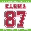 Karma 87 SVG PNG, Taylor Swift Karma Cat Football SVG, Taylor And Travis Football DXF SVG PNG EPS Karma 87 SVG PNG, Taylor Swift Karma Cat Football SVG, Taylor And Travis Football DXF SVG PNG EPS