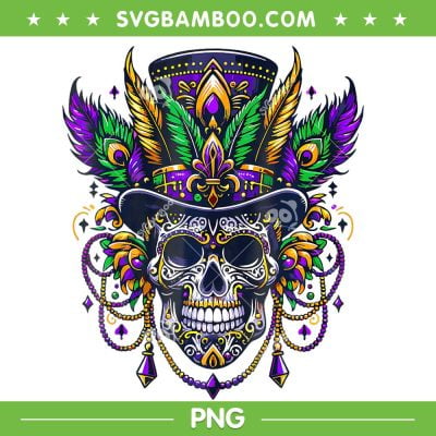 Mardi Gras Skull PNG, New Orleans Witch Doctor Voodoo PNG, Funny Sugar Skull Mardi Gras PNG Mardi Gras Skull PNG, New Orleans Witch Doctor Voodoo PNG, Funny Sugar Skull Mardi Gras PNG