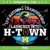 Michigan 2024 National Championship PNG, Michigan H Town PNG, Michigan Football PNG