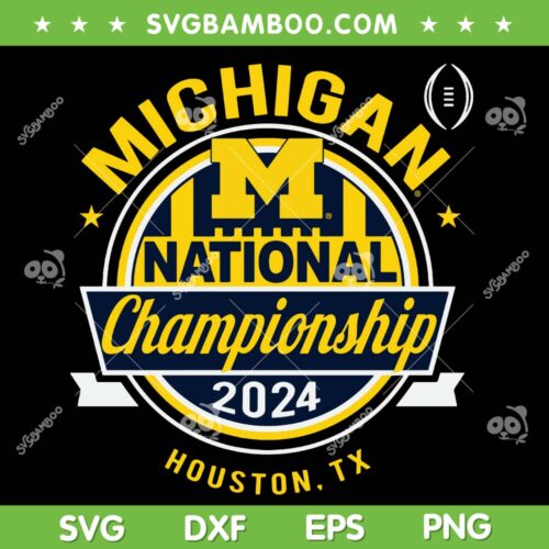 Michigan National Championship SVG, Michigan Wolverines Championship SVG PNG, Michigan vs Everyone DXF SVG PNG EPS