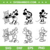 Mickey Mouse Steamboat Willie SVG PNG, Steamboat Mouse SVG, Disney Steamboat DXF SVG PNG EPS