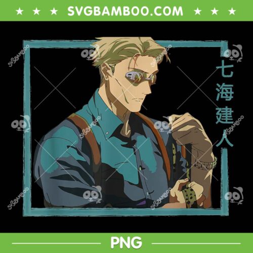 Nanami Anime PNG, Nanami Kento PNG, Nanami Kento Jujutsu Kaisen PNG