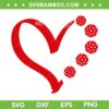 Pickleball Valentine Day SVG PNG, Heart Pickleball SVG, Pickleball Love Heart DXF SVG PNG EPS Pickleball Valentine Day SVG PNG, Heart Pickleball SVG, Pickleball Love Heart DXF SVG PNG EPS