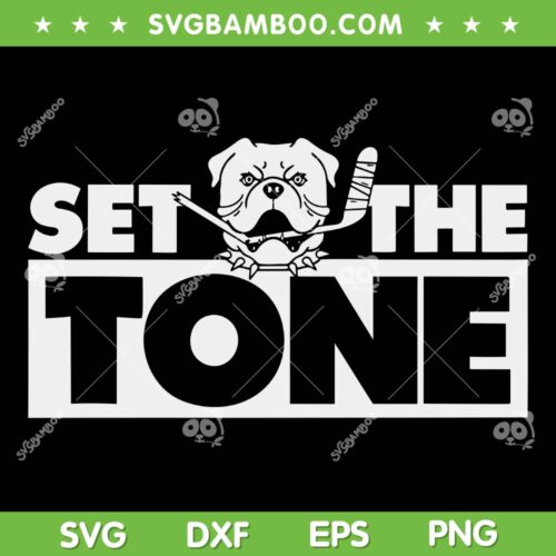 Shoresy Set The Tone SVG PNG, Shoresy Bulldog SVG, Sudbury Bulldogs Logo DXF SVG PNG EPS