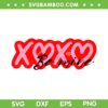 XOXO Be Mine SVG PNG, XOXO Valentine's Day SVG, Be Mine Heart DXF SVG PNG EPS XOXO Be Mine SVG PNG, XOXO Valentine's Day SVG, Be Mine Heart DXF SVG PNG EPS