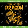 Year Of The Dragon 2024 SVG PNG, Lunar New Year Chinese 2024 SVG, 2024 Dragon DXF SVG PNG EPS