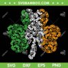 Shamrock Gaming SVG PNG, St Patrick's Day Video Gamer SVG, Video Game Shamrock DXF SVG PNG EPS