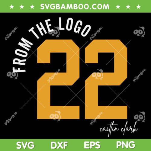 22 Caitlin Clark SVG PNG, From The Logo 22 Caitlin Clark SVG, Clark Number 22 DXF SVG PNG EPS