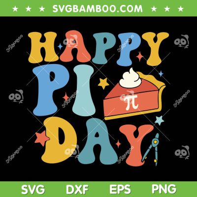 314 Pi Day SVG PNG, Pie Day Pi Symbol SVG, Happy Pi Day Cake DXF SVG PNG EPS