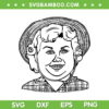 Big Deborah SVG PNG, Big Deborah Black And White SVG, Deborah Tasteless DXF SVG PNG EPS