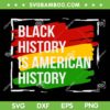 Black History Is American History SVG PNG, Retro Month Pride African SVG, Black History Month DXF SVG PNG EPS