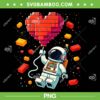 Blocks Building Astronaut Valentine's Day PNG, Valentine Card Astronaut PNG, Astronaut Planet Balloon Heart PNG Blocks Building Astronaut Valentine's Day PNG, Valentine Card Astronaut PNG, Astronaut Planet Balloon Heart PNG