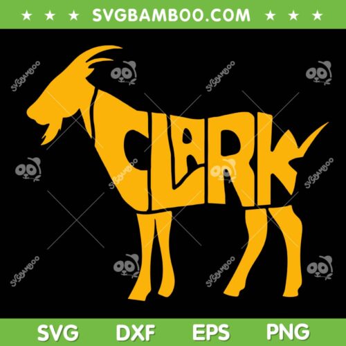 Caitlin Clark Goat SVG PNG, Women's Basketball Clark Goat SVG, Caitlin Clark Iowa Hawkeyes DXF SVG PNG EPS