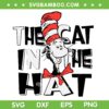 Cat In The Hat SVG PNG, Dr Seuss Read Across SVG, Dr Seuss Face DXF SVG PNG EPS