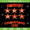 Chiefs Super Bowl Champions 2024 SVG, Kansas City Football Champions LVIII SVG, Super Bowl LVIII DXF SVG PNG EPS Chiefs Super Bowl Champions 2024 SVG, Kansas City Football Champions LVIII SVG, Super Bowl LVIII DXF SVG PNG EPS