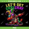 Dabbing Crawfish Costume PNG, Crawfish Mardi Gras PNG, Crawfish Fleur De Lis PNG