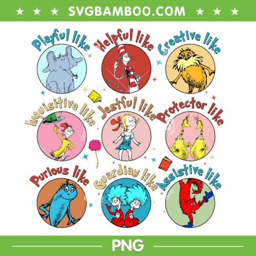 Dr Seuss Characters Saying PNG, Funny Dr Seuss Quote PNG, Dr Seuss And Friends PNG