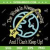 Fall Out Boy Hold Me Like a Grudge SVG, The World is Always Spinning SVG, FOB Rock Band DXF SVG PNG EPS